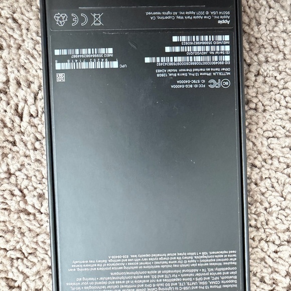 Apple iPhone 13 Pro- Sierra Blue 128 GB
